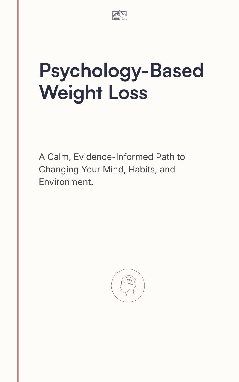 Front cover of “Psychology-Based Weight Loss: How to Change Your Mind, Habits, and Environment for a Healthier Body” Mind Treks ebook